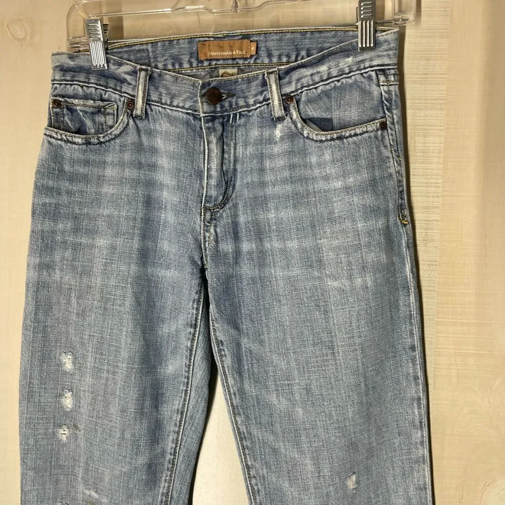 Abercrombie and Fitch distressed jeans,‎ size 2